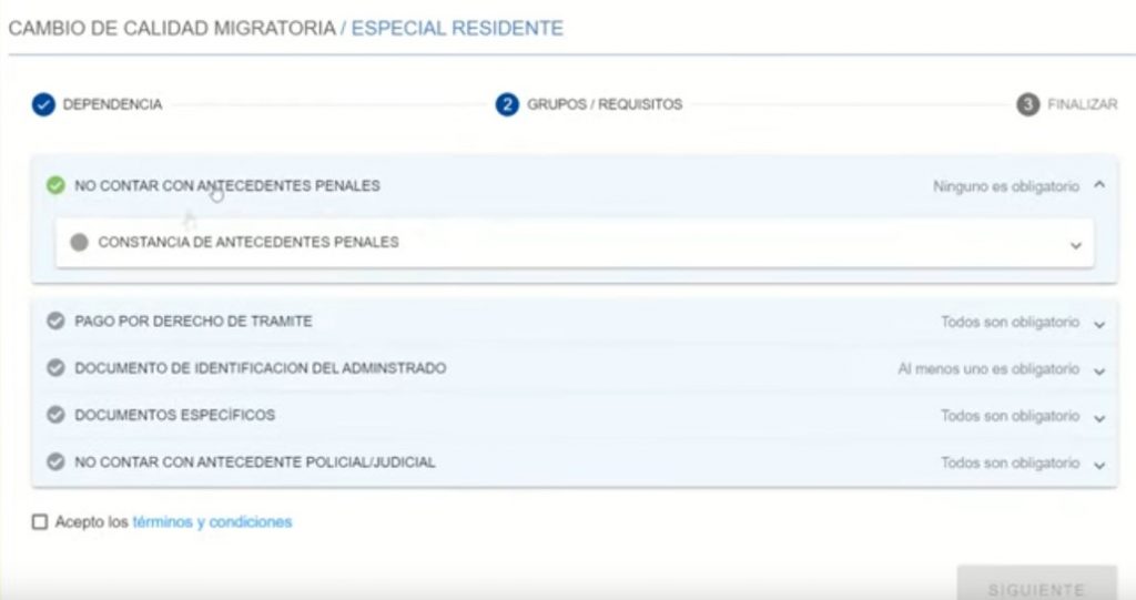 documentos solicitados para carnet de extranjería para venezolanos