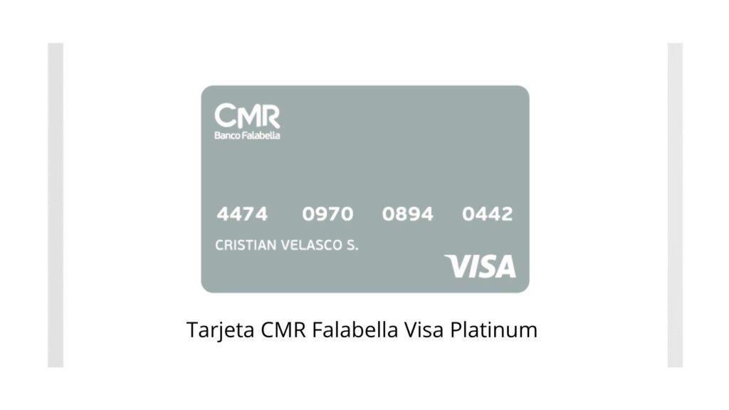 Tarjeta de crédito CMR Falabella Visa Platinum