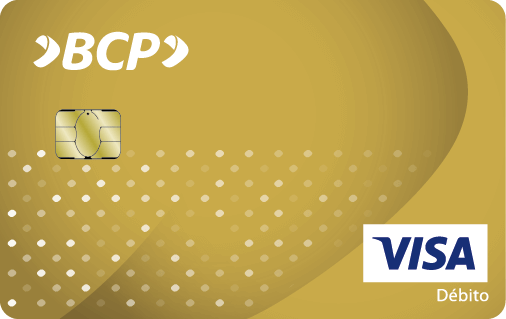 Tarjeta de débito Visa Oro BCP