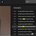 Cómo buscar palabras específicas en videos de YouTube