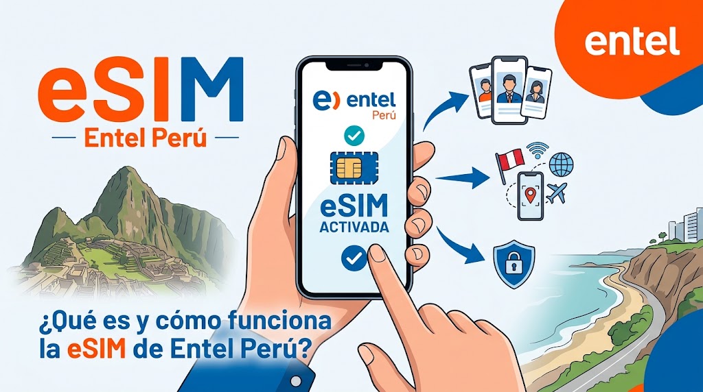 eSIM Entel Perú: qué es, requisitos, cómo activarla y celulares compatibles
